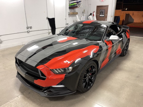 Ford Mustang Wrap